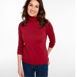 L.L. Bean Supima Cotton Turtleneck